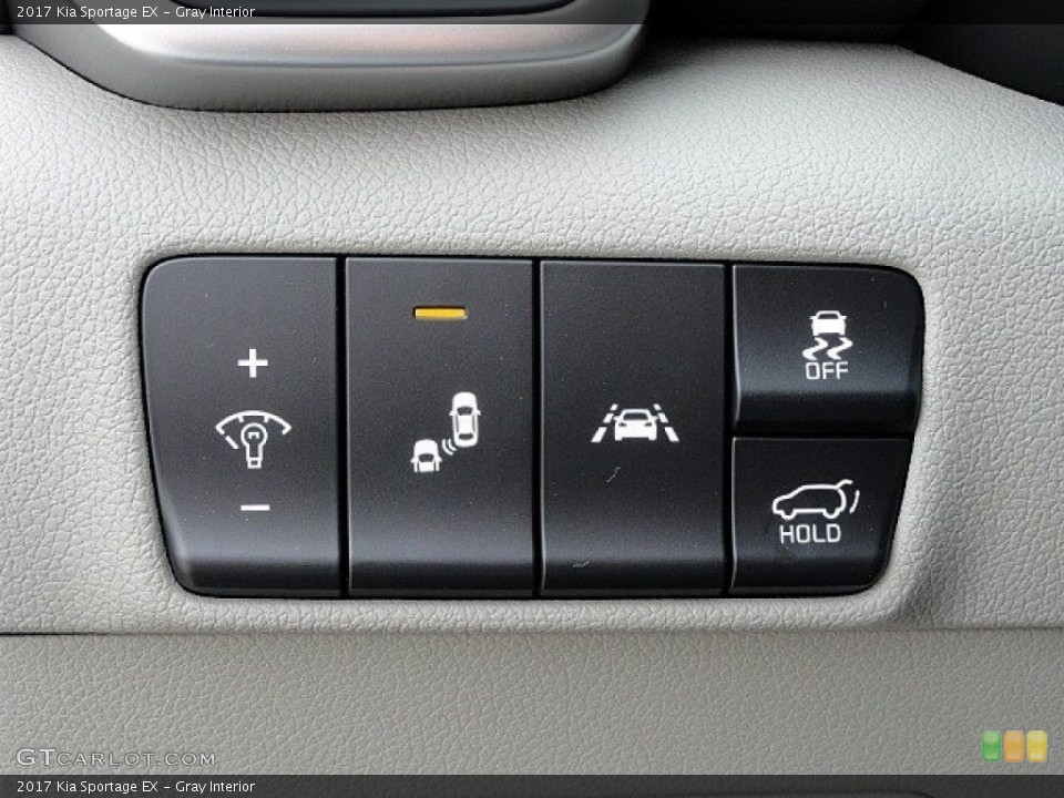 Gray Interior Controls for the 2017 Kia Sportage EX #118885672