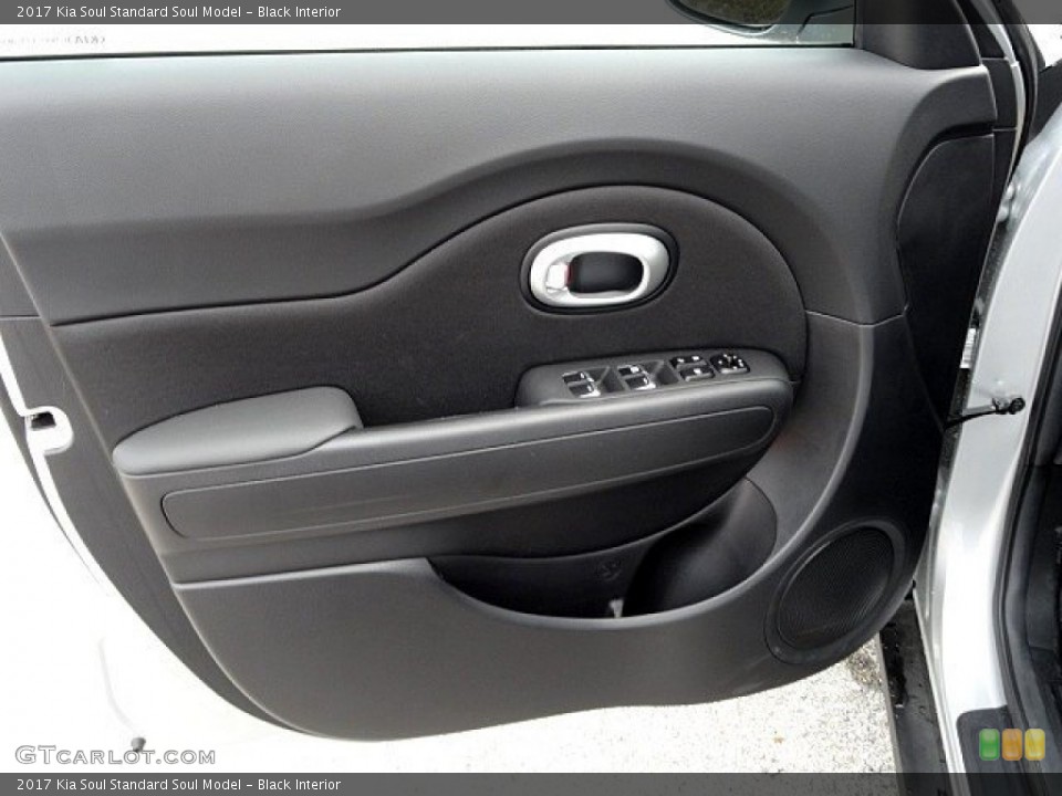 Black Interior Door Panel for the 2017 Kia Soul  #118892365