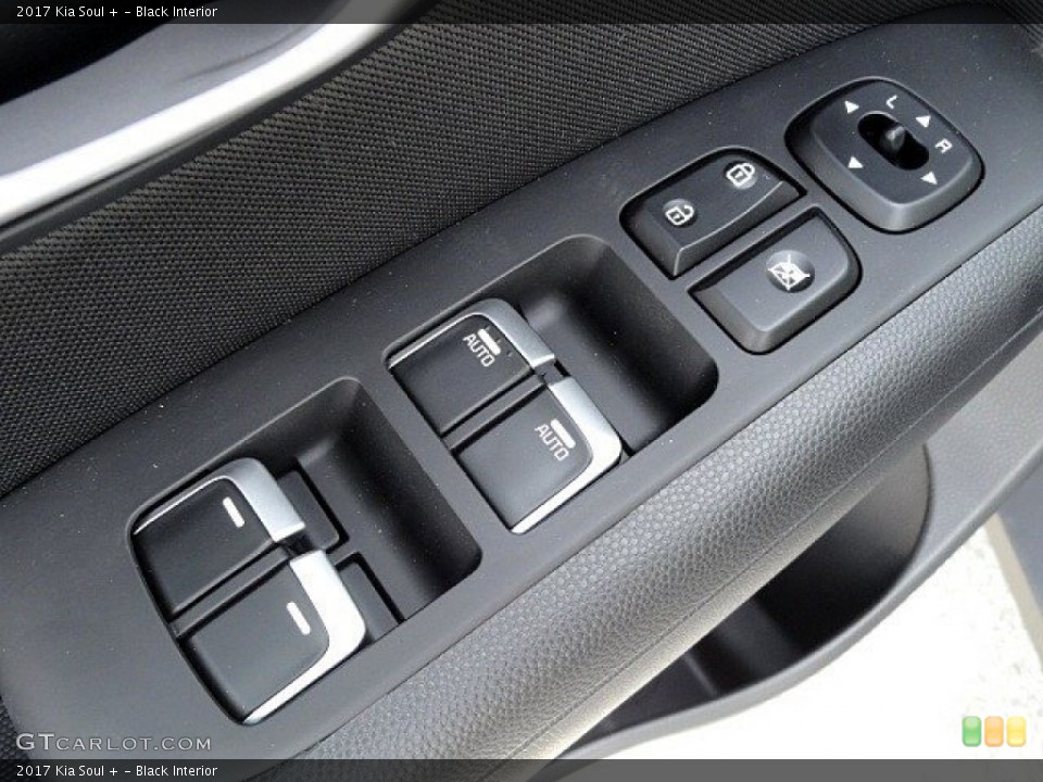 Black Interior Controls for the 2017 Kia Soul + #118892917