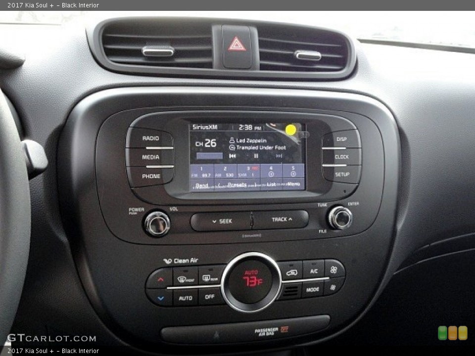 Black Interior Controls for the 2017 Kia Soul + #118892995