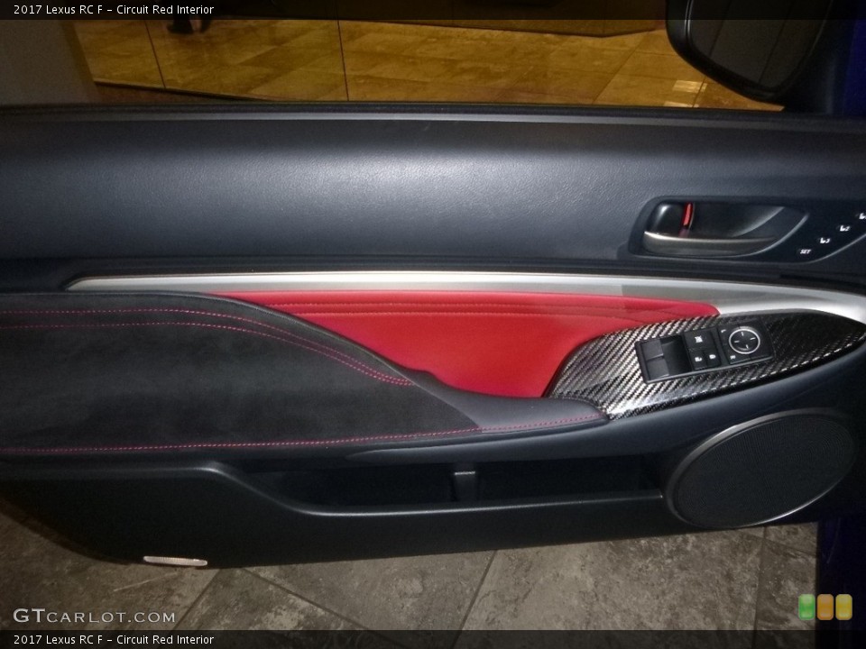 Circuit Red Interior Door Panel for the 2017 Lexus RC F #118893463