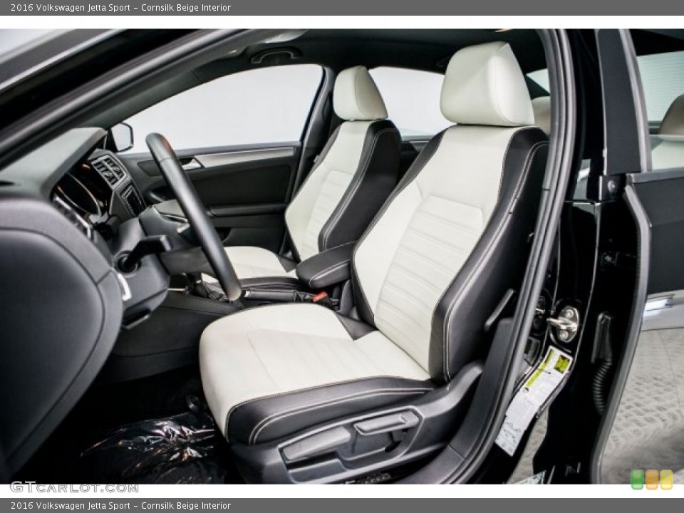 Cornsilk Beige 2016 Volkswagen Jetta Interiors