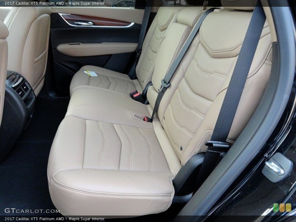 Maple Sugar Interior Rear Seat for the 2017 Cadillac XT5 Platinum AWD #118895308