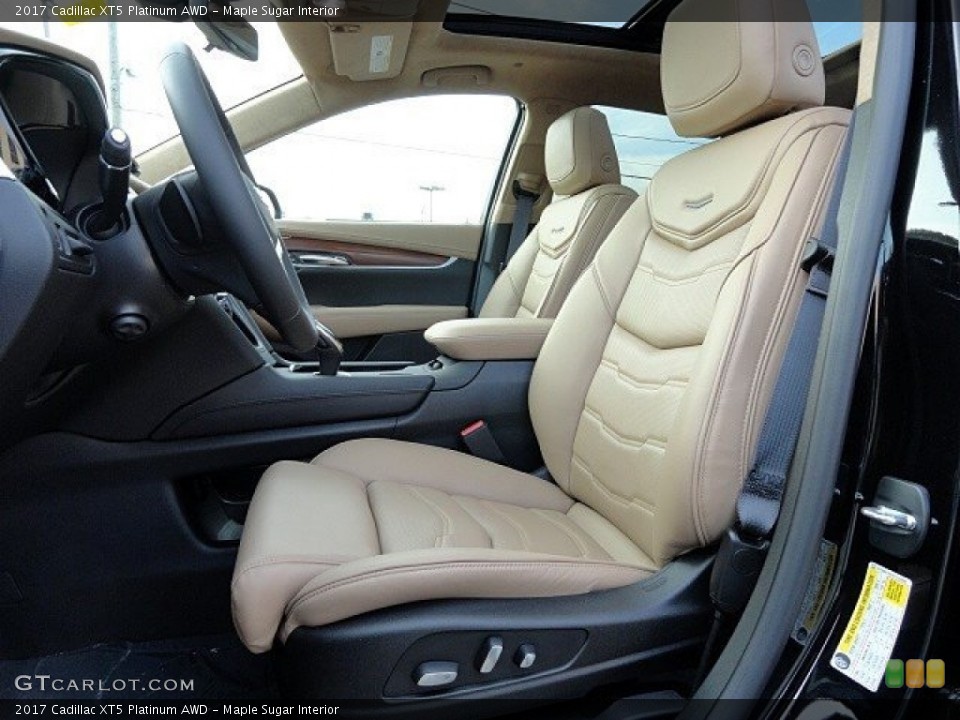 Maple Sugar Interior Front Seat for the 2017 Cadillac XT5 Platinum AWD #118895364