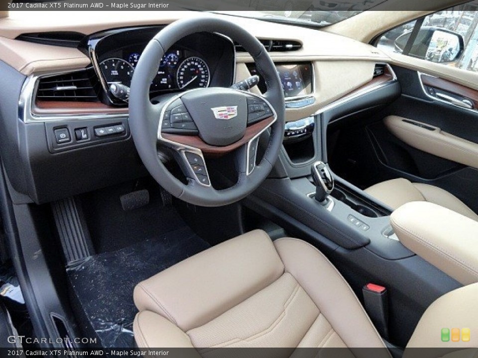 Maple Sugar Interior Photo for the 2017 Cadillac XT5 Platinum AWD #118895392