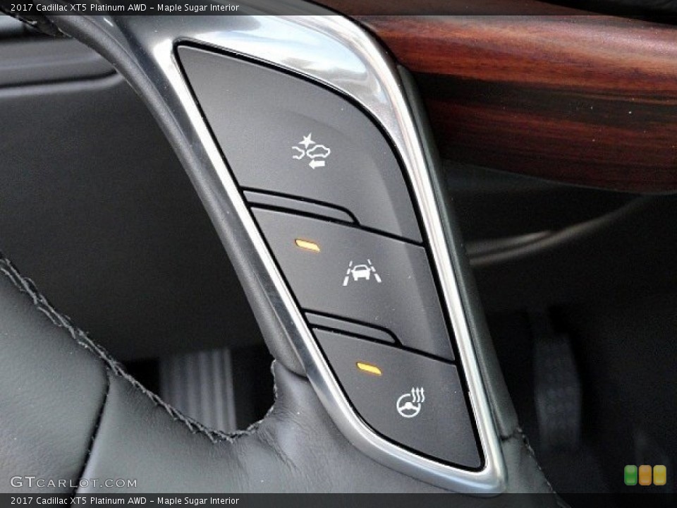 Maple Sugar Interior Controls for the 2017 Cadillac XT5 Platinum AWD #118895530