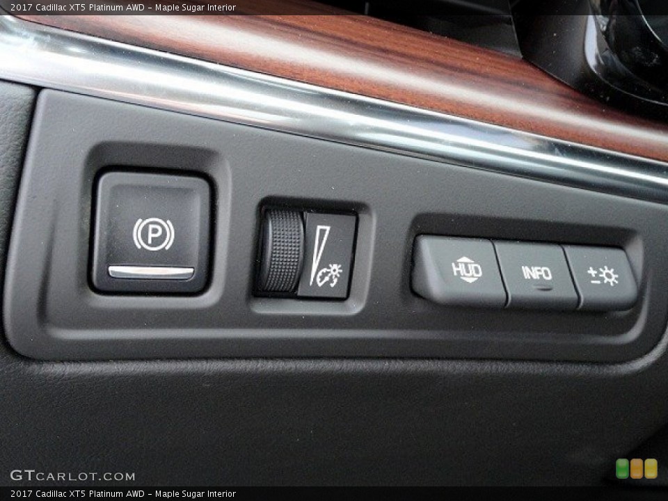 Maple Sugar Interior Controls for the 2017 Cadillac XT5 Platinum AWD #118895572