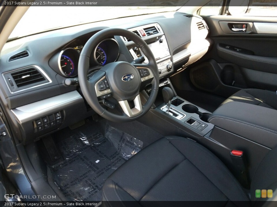 Slate Black Interior Photo for the 2017 Subaru Legacy 2.5i Premium #118897876