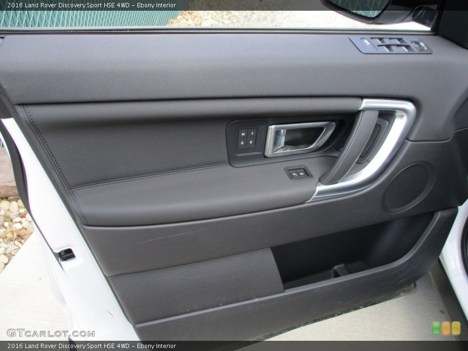 Ebony Interior Door Panel for the 2016 Land Rover Discovery Sport HSE 4WD #118900754