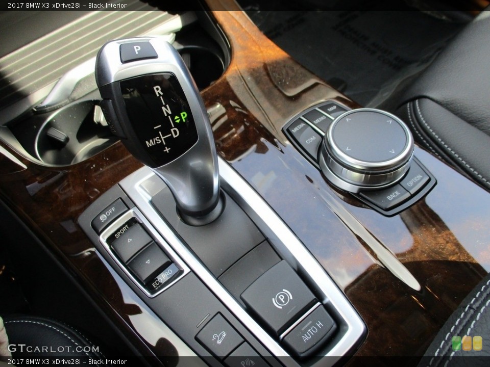 Black Interior Transmission for the 2017 BMW X3 xDrive28i #118902365