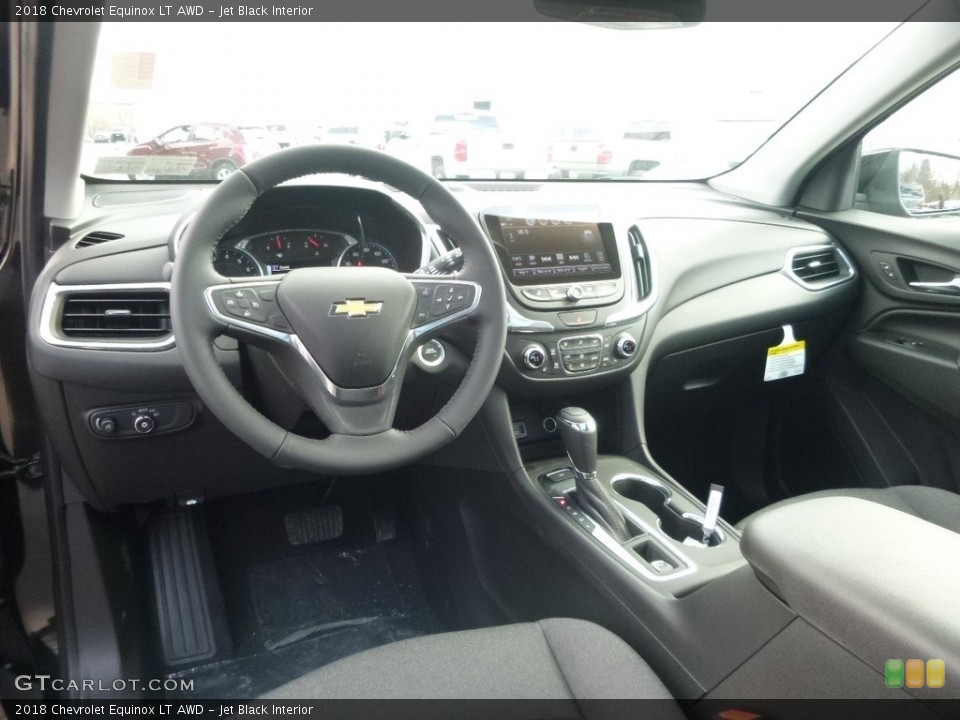 Jet Black Interior Front Seat for the 2018 Chevrolet Equinox LT AWD #118905323