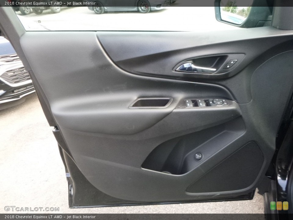 Jet Black Interior Door Panel for the 2018 Chevrolet Equinox LT AWD #118905353