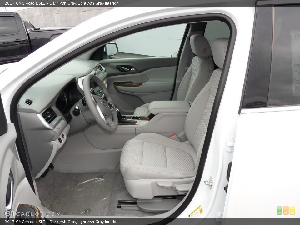 Dark Ash Gray/Light Ash Gray Interior Photo for the 2017 GMC Acadia SLE #118909745