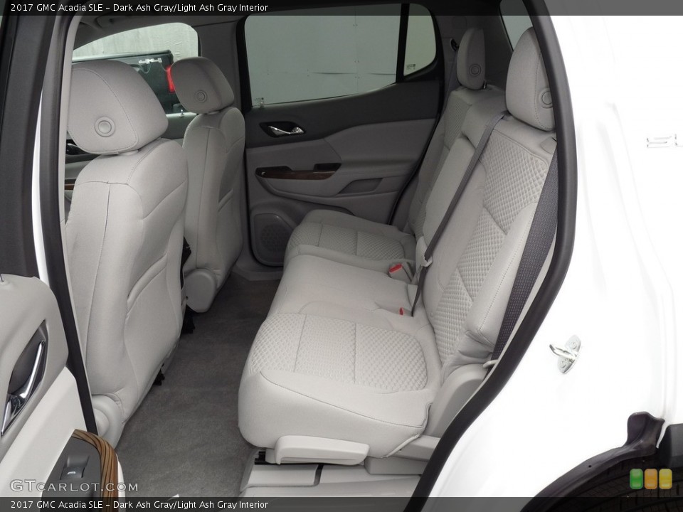 Dark Ash Gray/Light Ash Gray Interior Rear Seat for the 2017 GMC Acadia SLE #118909766