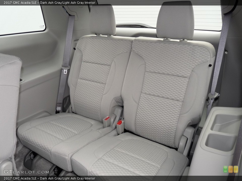 Dark Ash Gray/Light Ash Gray Interior Rear Seat for the 2017 GMC Acadia SLE #118909790
