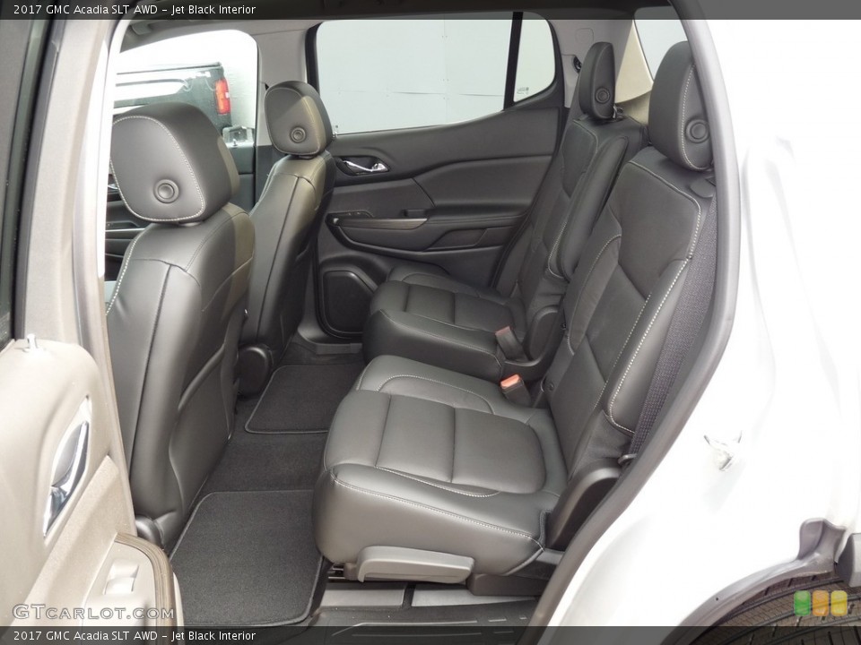 Jet Black Interior Rear Seat for the 2017 GMC Acadia SLT AWD #118911552