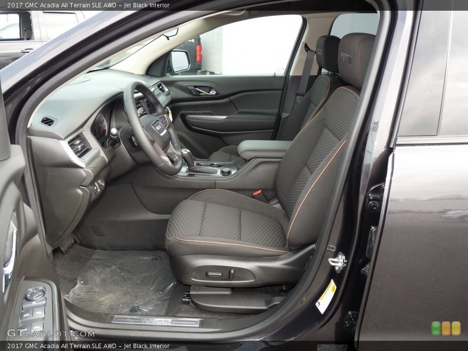 Jet Black Interior Photo for the 2017 GMC Acadia All Terrain SLE AWD #118912337