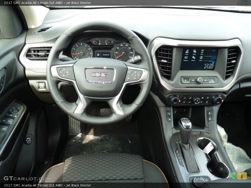 Jet Black Interior Dashboard for the 2017 GMC Acadia All Terrain SLE AWD #118912385