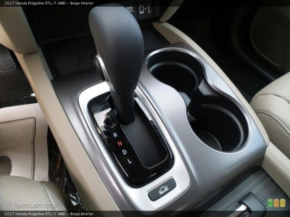 Beige Interior Transmission for the 2017 Honda Ridgeline RTL-T AWD #118913729