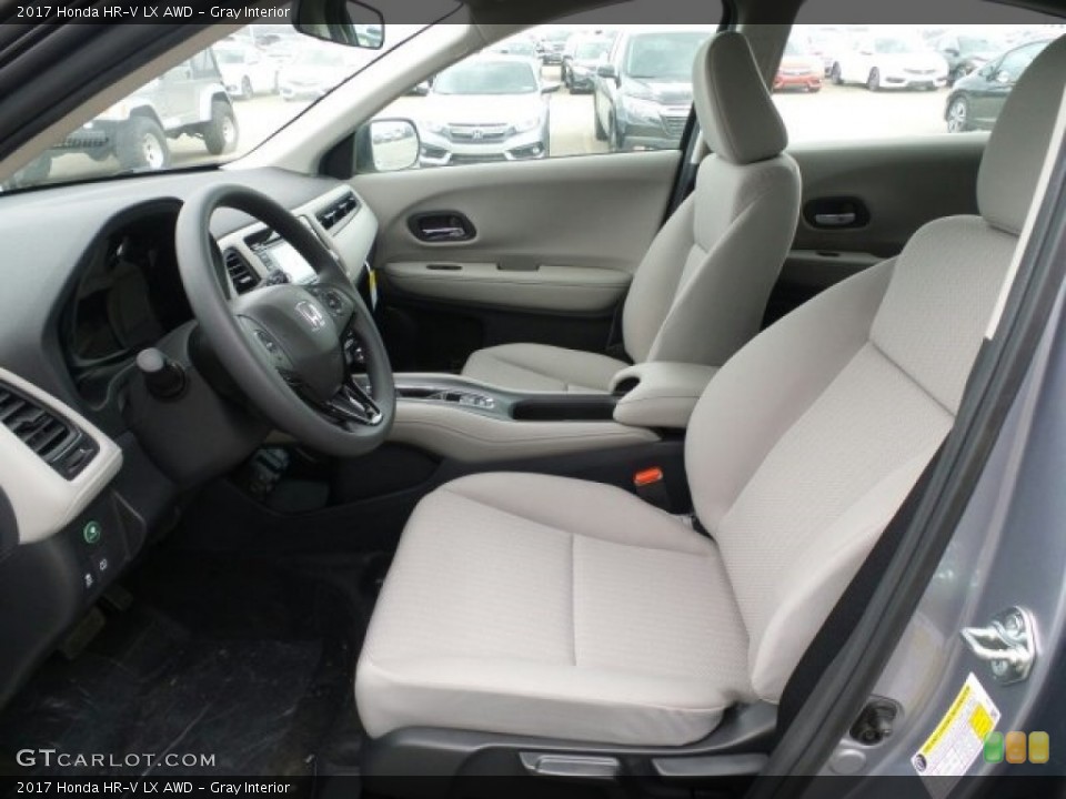 Gray Interior Photo for the 2017 Honda HR-V LX AWD #118913987