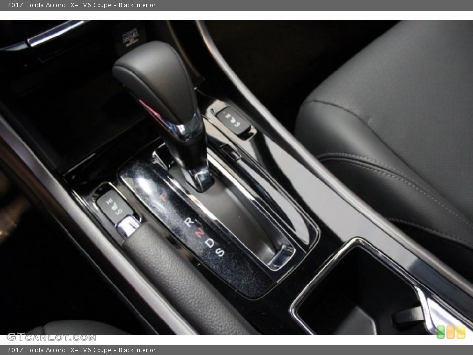 Black Interior Transmission for the 2017 Honda Accord EX-L V6 Coupe #118914287