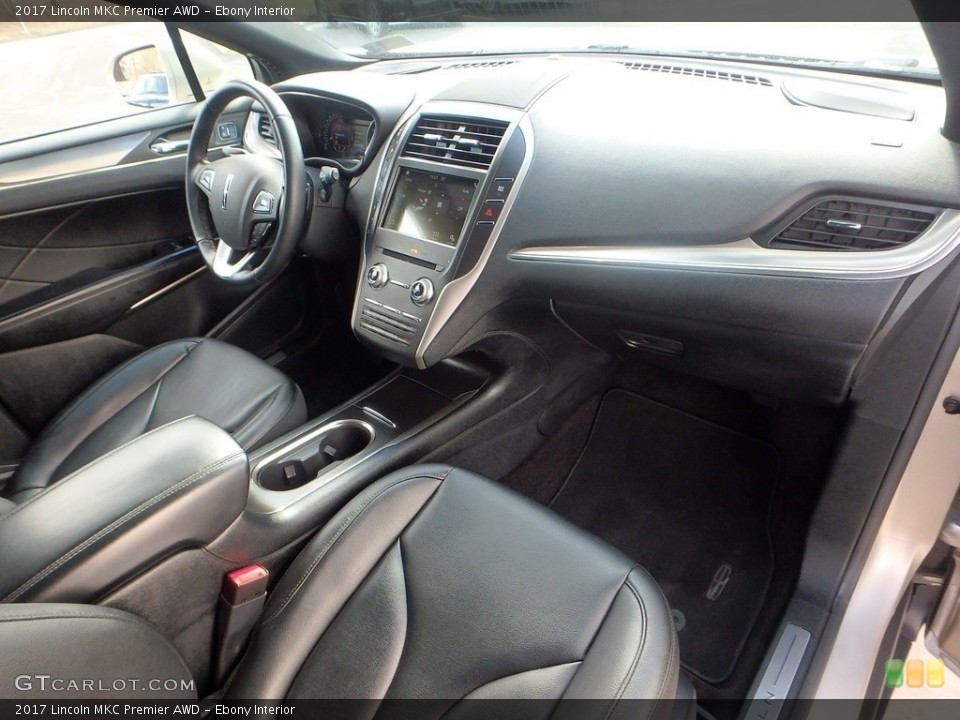 Ebony Interior Photo for the 2017 Lincoln MKC Premier AWD #118915332