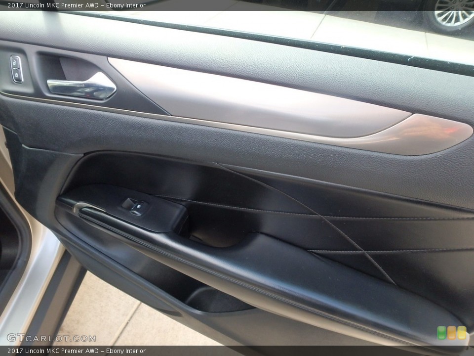 Ebony Interior Door Panel for the 2017 Lincoln MKC Premier AWD #118915355