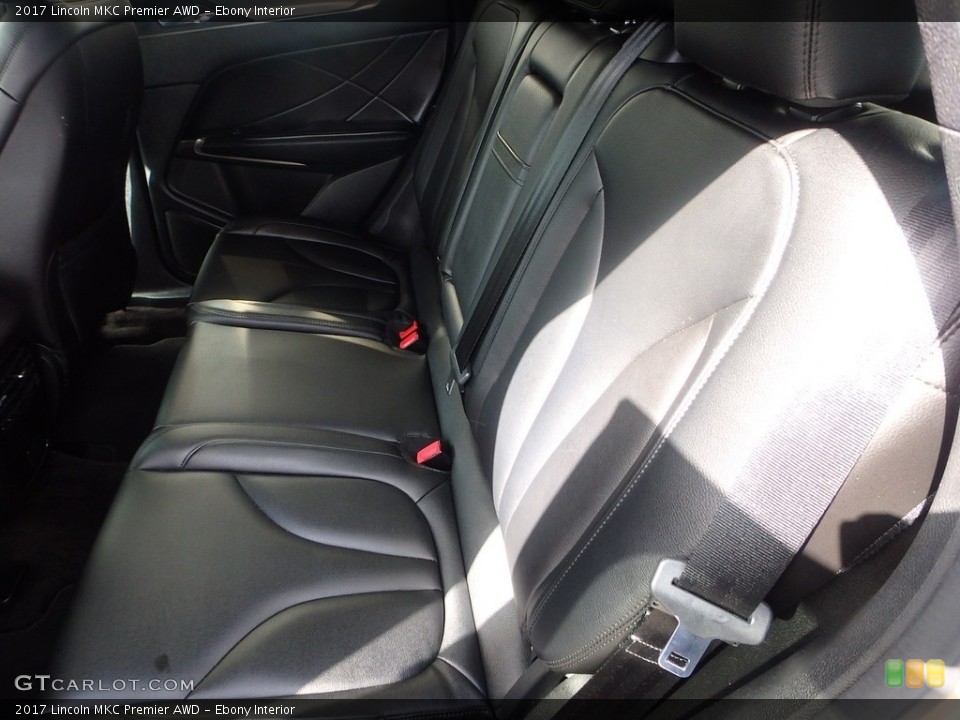 Ebony Interior Rear Seat for the 2017 Lincoln MKC Premier AWD #118915448