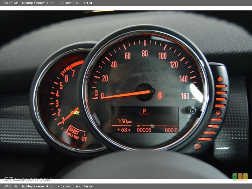 Carbon Black Interior Gauges for the 2017 Mini Hardtop Cooper 4 Door #118921094