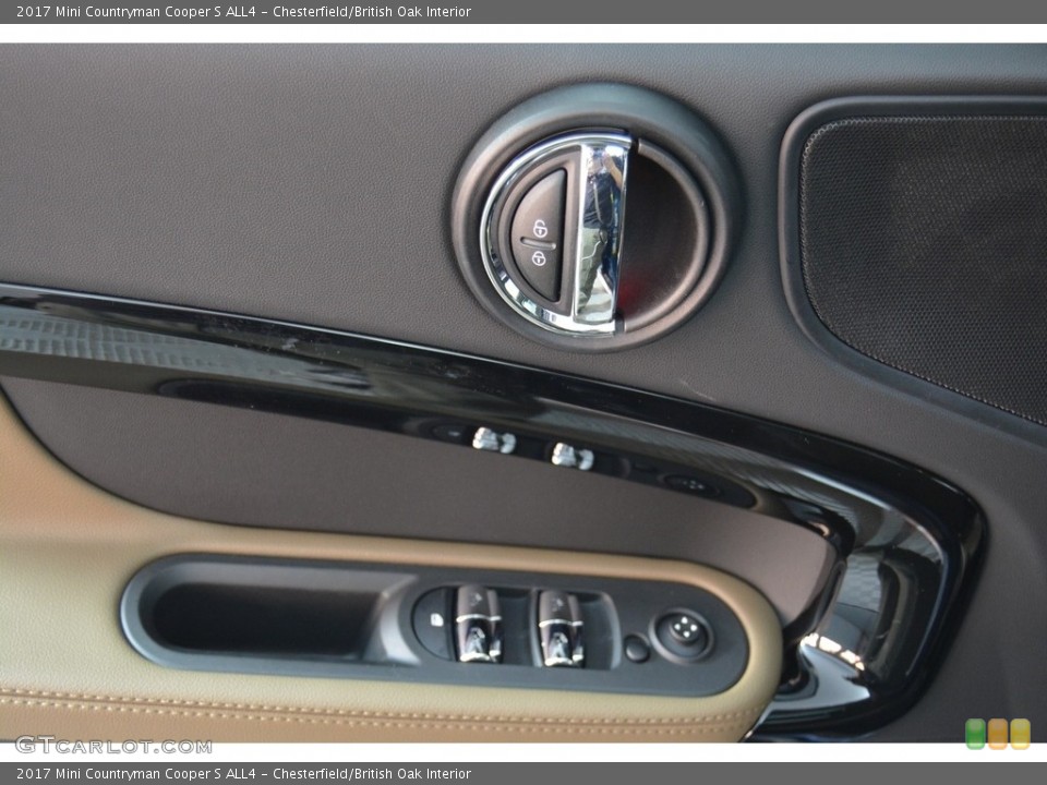 Chesterfield/British Oak Interior Controls for the 2017 Mini Countryman Cooper S ALL4 #118921694