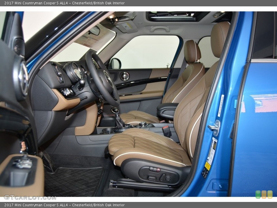 Chesterfield/British Oak Interior Photo for the 2017 Mini Countryman Cooper S ALL4 #118921748