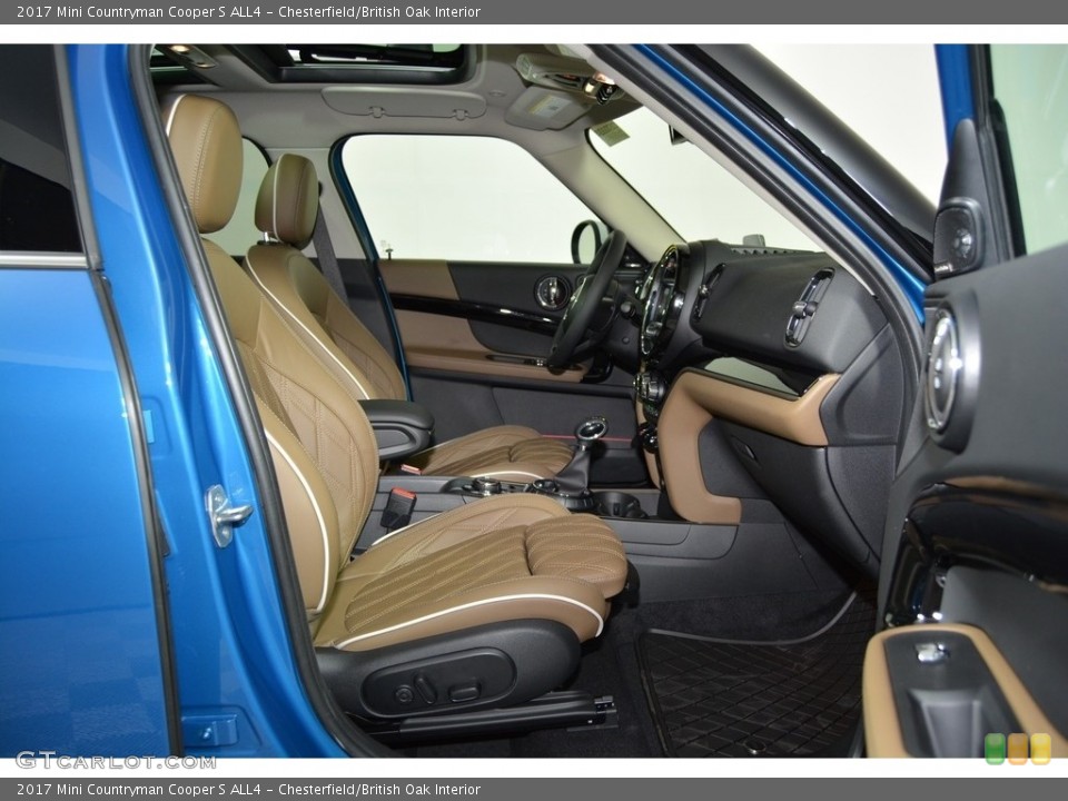 Chesterfield/British Oak Interior Front Seat for the 2017 Mini Countryman Cooper S ALL4 #118921826