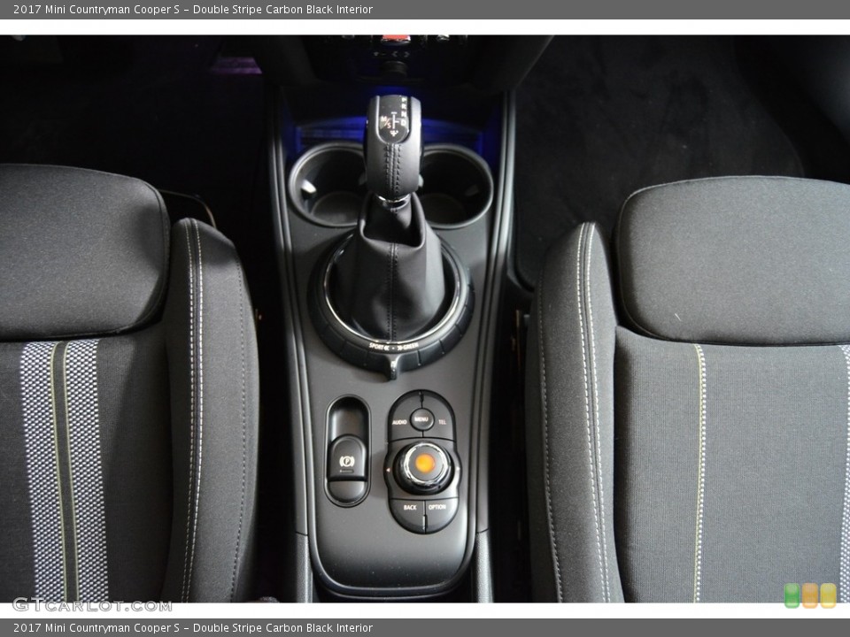 Double Stripe Carbon Black Interior Transmission for the 2017 Mini Countryman Cooper S #118922297