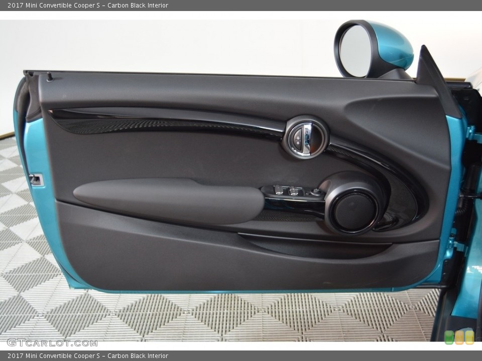 Carbon Black Interior Door Panel for the 2017 Mini Convertible Cooper S #118923701