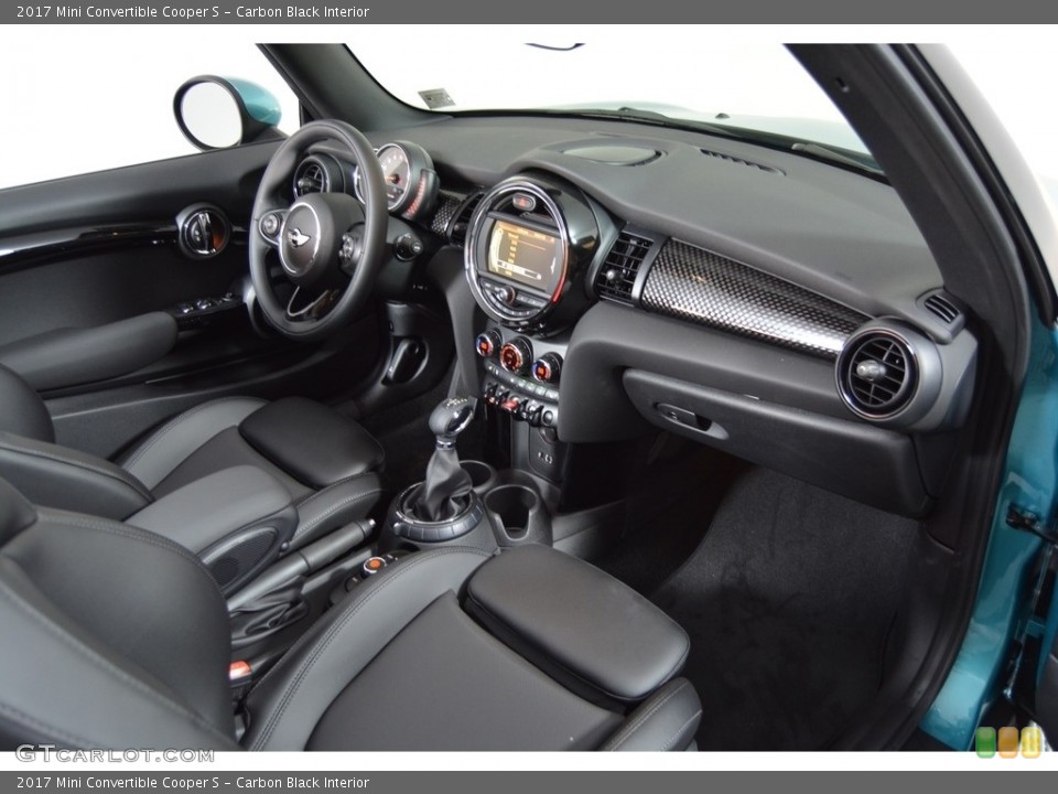Carbon Black Interior Dashboard for the 2017 Mini Convertible Cooper S #118923761