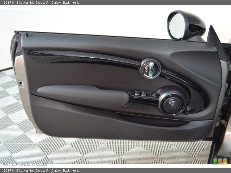 Carbon Black Interior Door Panel for the 2017 Mini Convertible Cooper S #118924454