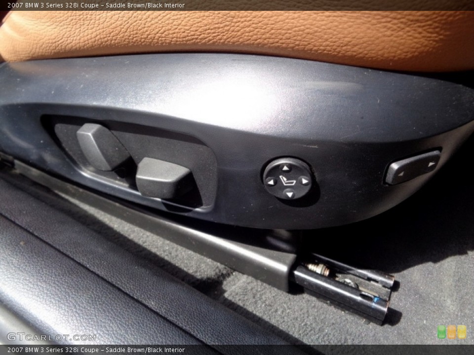 Saddle Brown/Black Interior Controls for the 2007 BMW 3 Series 328i Coupe #118927790