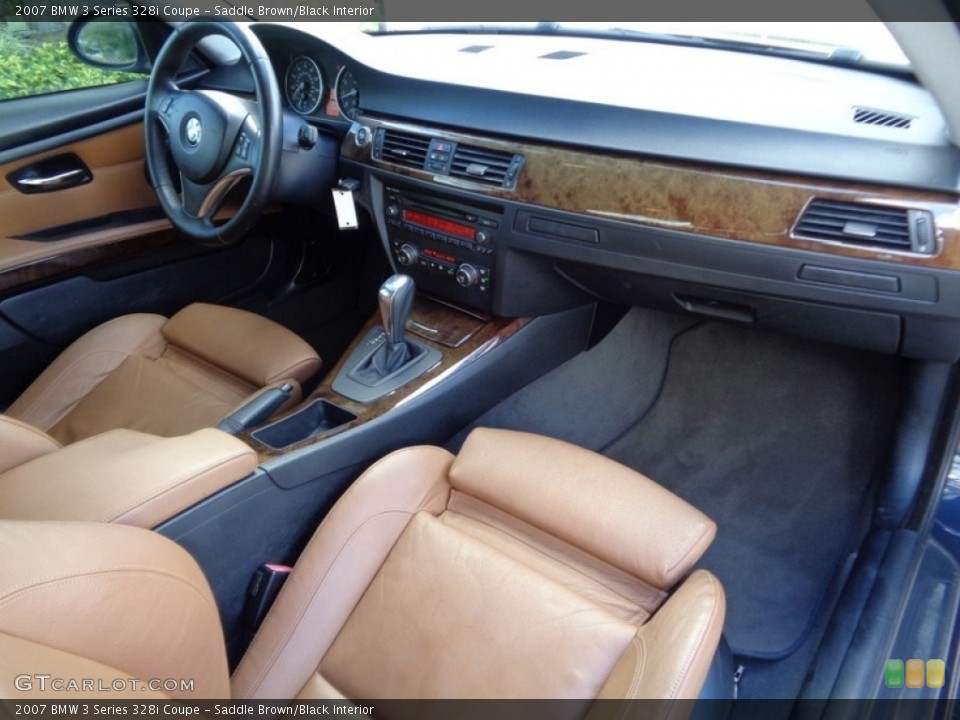 Saddle Brown/Black Interior Photo for the 2007 BMW 3 Series 328i Coupe #118927931