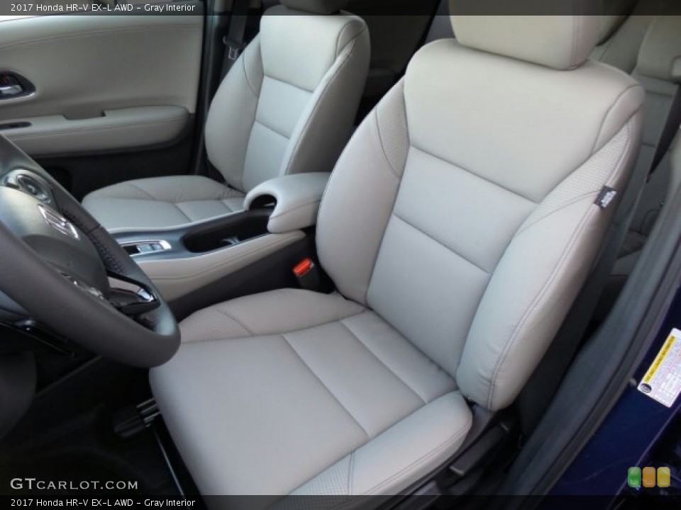 Gray Interior Front Seat for the 2017 Honda HR-V EX-L AWD #118929868