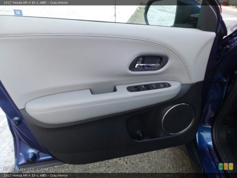 Gray Interior Door Panel for the 2017 Honda HR-V EX-L AWD #118929946
