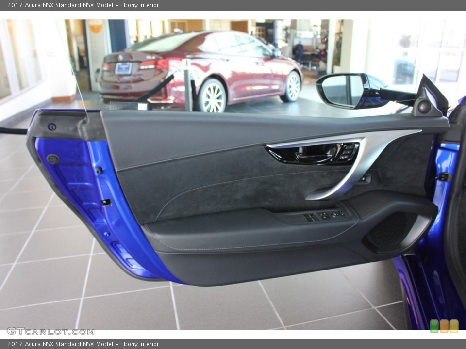 Ebony Interior Door Panel for the 2017 Acura NSX  #118929963