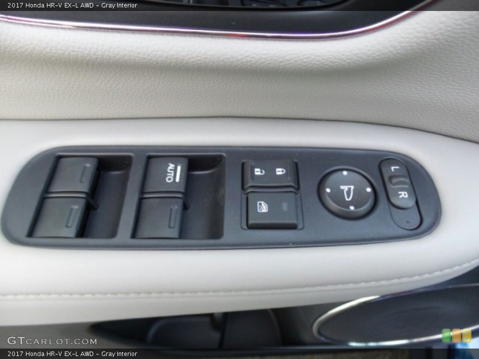 Gray Interior Controls for the 2017 Honda HR-V EX-L AWD #118929970