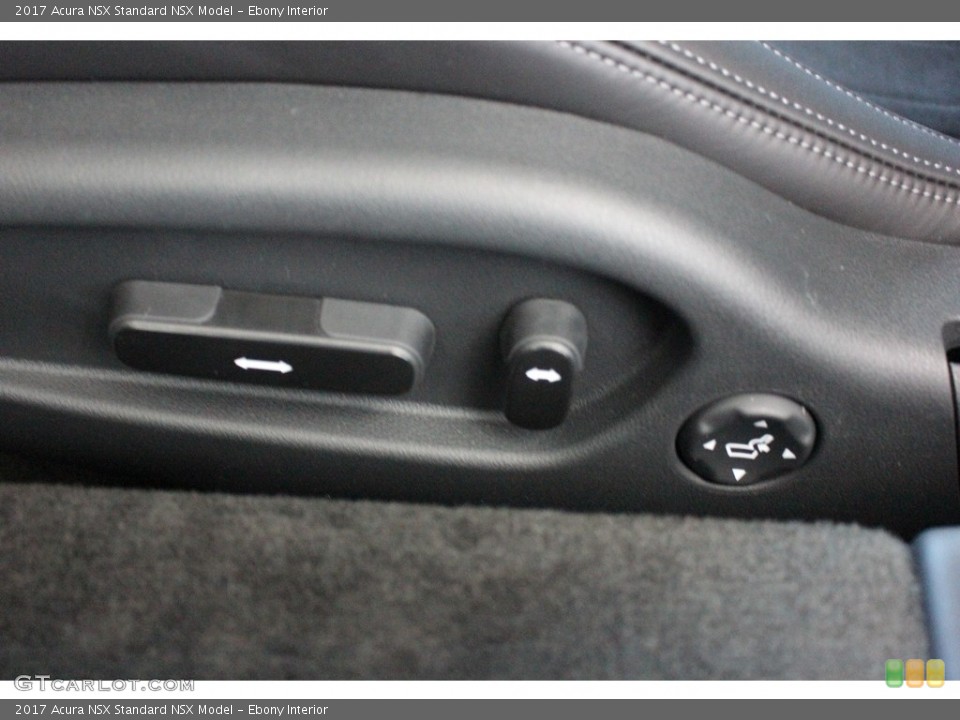 Ebony Interior Controls for the 2017 Acura NSX  #118930039