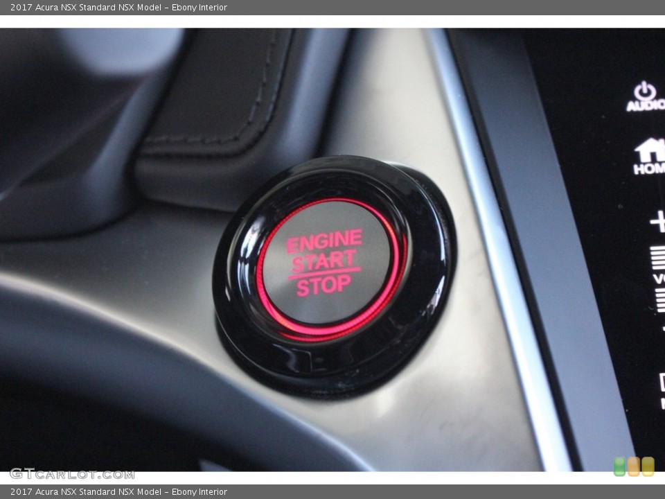 Ebony Interior Controls for the 2017 Acura NSX  #118930117