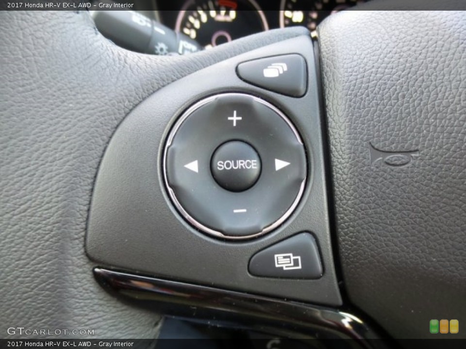 Gray Interior Controls for the 2017 Honda HR-V EX-L AWD #118930132