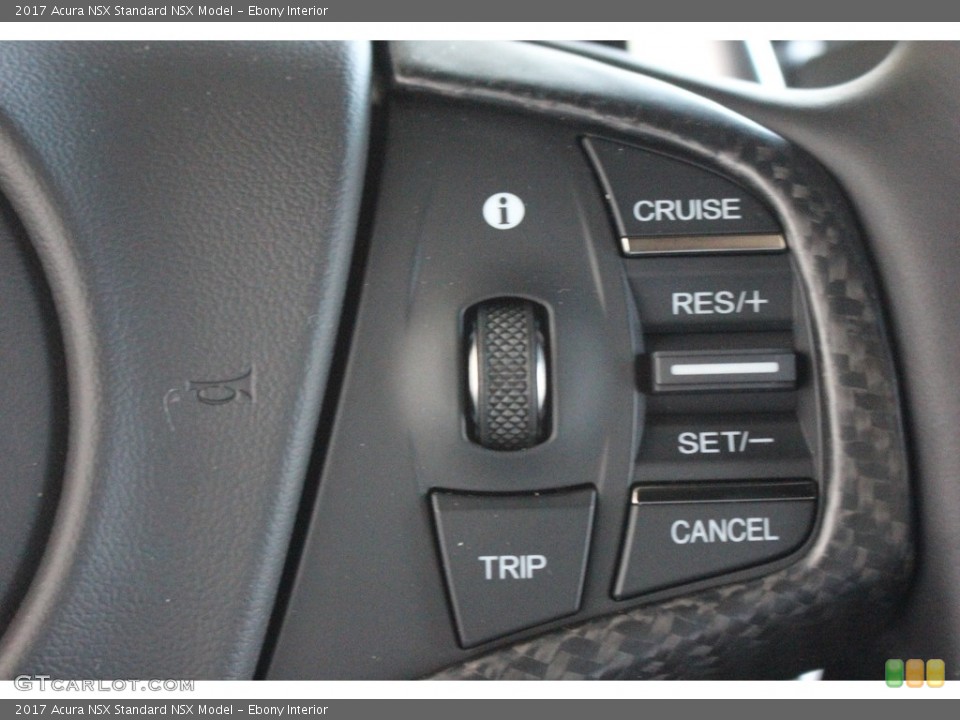 Ebony Interior Controls for the 2017 Acura NSX  #118930141
