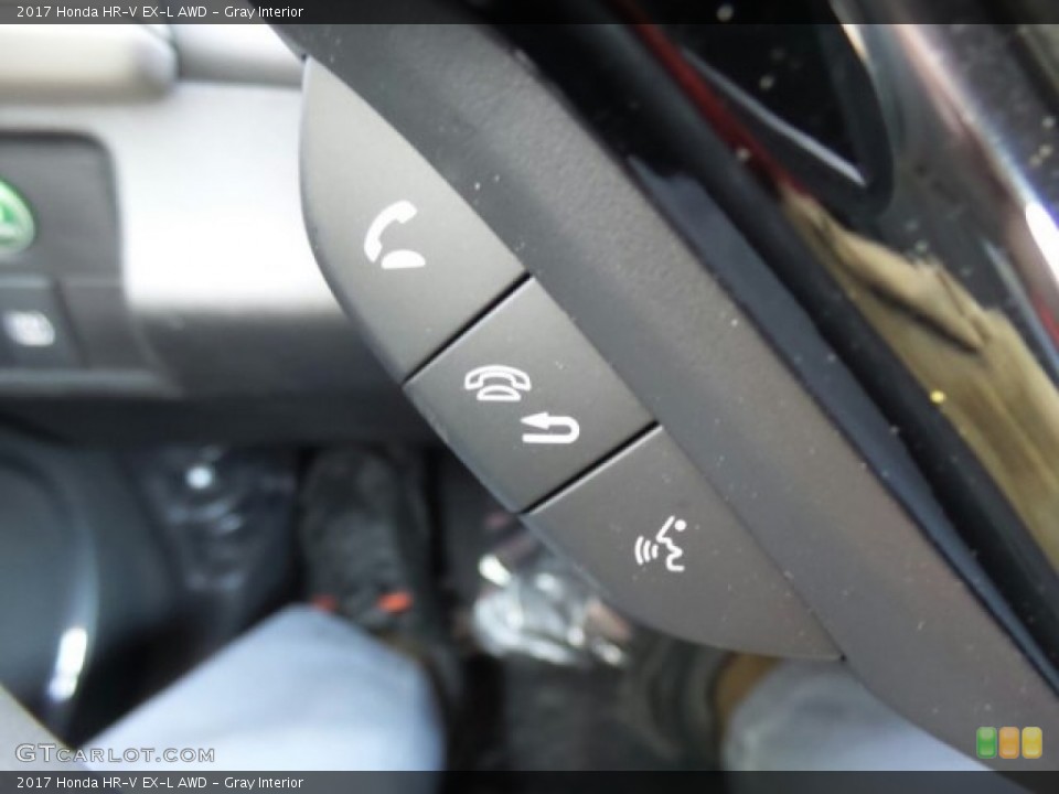 Gray Interior Controls for the 2017 Honda HR-V EX-L AWD #118930156