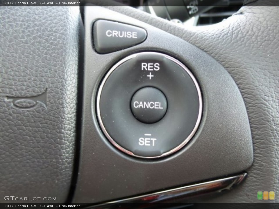 Gray Interior Controls for the 2017 Honda HR-V EX-L AWD #118930204