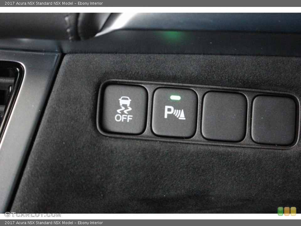 Ebony Interior Controls for the 2017 Acura NSX  #118930213