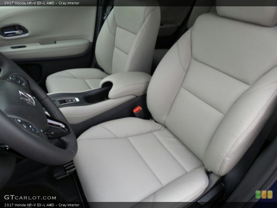 Gray Interior Front Seat for the 2017 Honda HR-V EX-L AWD #118930717